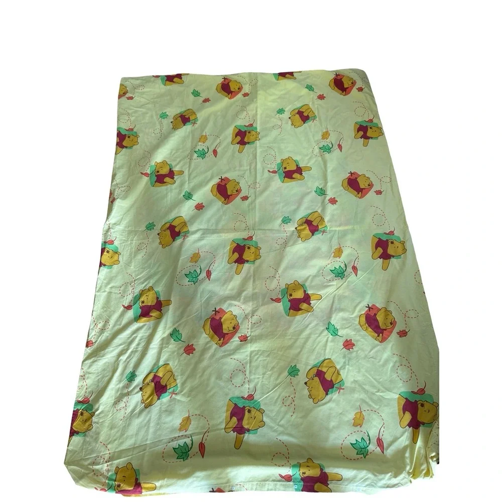 VTG 90s Disney Winnie The Pooh Reversible‎ Comforter Cover Duvet Twin Size